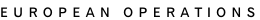 European Operations